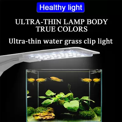 BK-A12 FOUR row 5730 lamp beads aquarium clip light Natural and bright lighting with colorful control